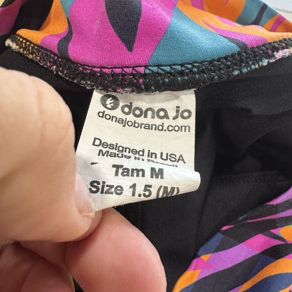 Dona Jo Golf Tennis Pickleball Court Skort Skirt Tropical Size 1.5 Medium EUC - Picture 10 of 11